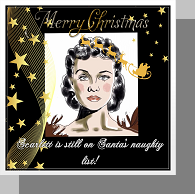 Vivien Leigh - Christmas Card
